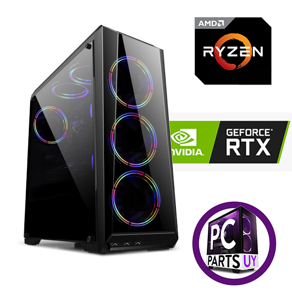 Equipo AMD Ryzen 5 5600x / RTX 3060 12GB / 8Gb Ram / ssd 240gb / 3 fans rgb