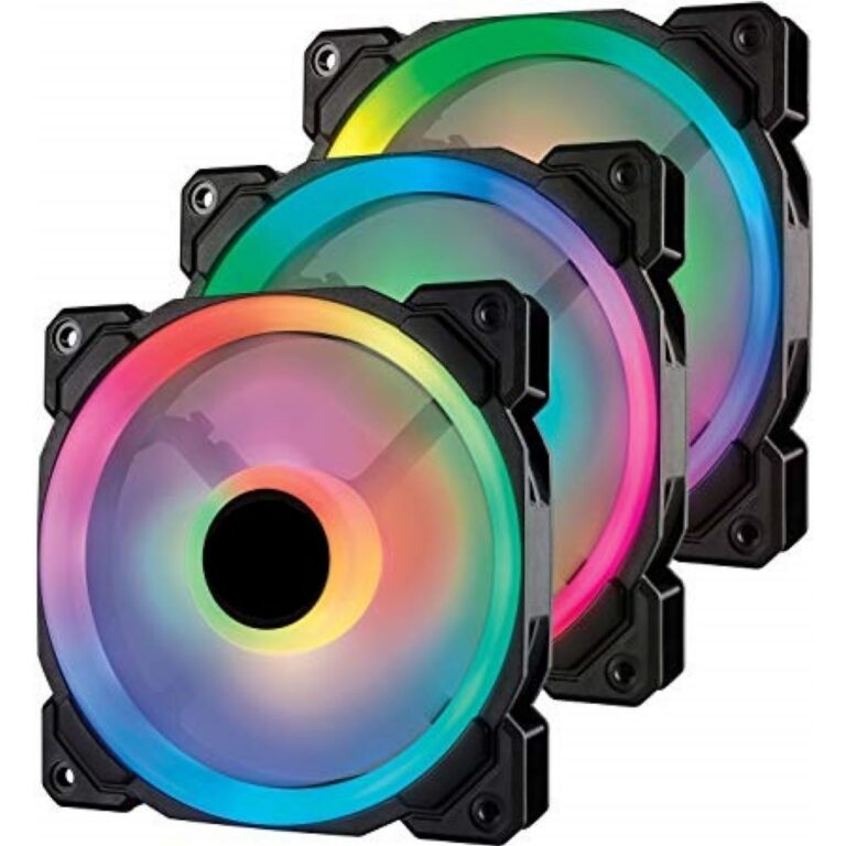 Kit 3 fans RGB + HUB + Control remoto PC Parts Uruguay
